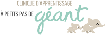 Clinique d'apprentissage à petits pas de géant